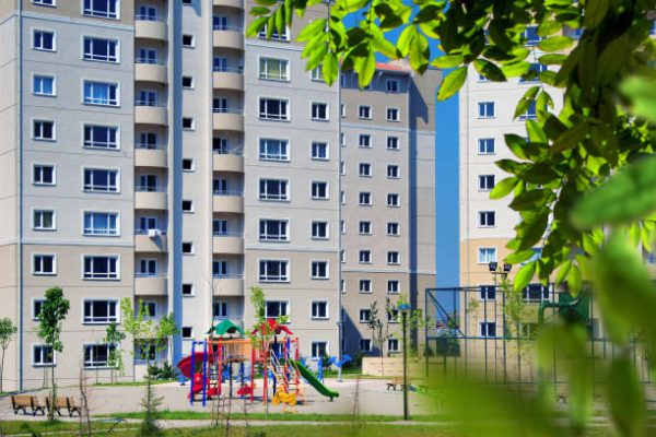 Residential buildings in Istanbul